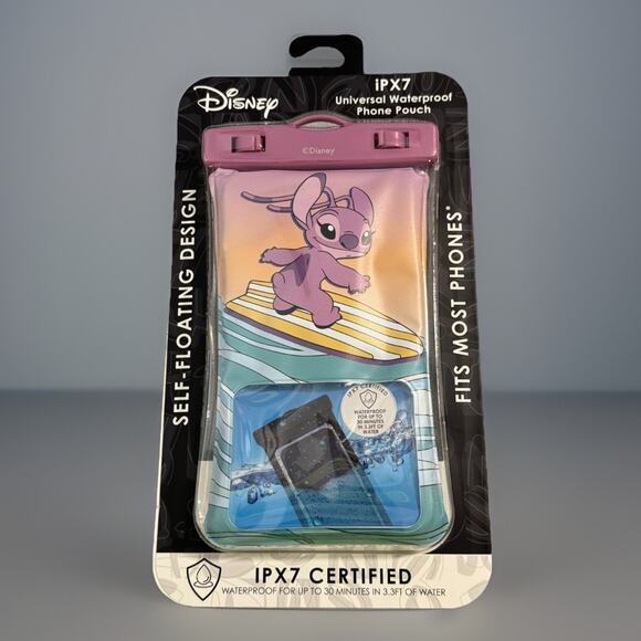Disney Handbags - 🔥Disney Stitch/Angel IPX7 Universal WaterProof Phone Pouch BNWT🔥